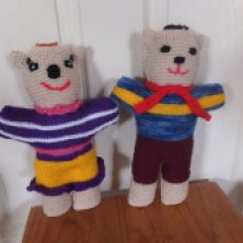 More teddies from Judy, Carindale QLD!